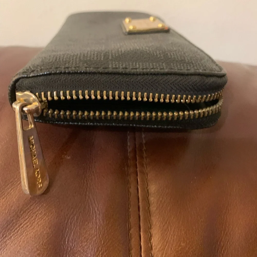 Michael Kors Black Leather Wallet
